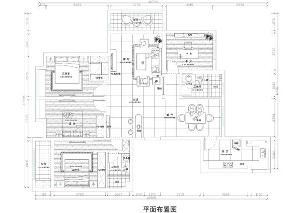 立博ladbrokes瓷砖应用效果：徐州开元翡翠湾F户型装修效果鉴赏