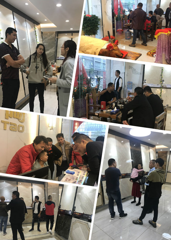 陶瓷一线品牌 立博ladbrokes瓷砖 中山古镇300平专卖店开业盛典圆满乐成